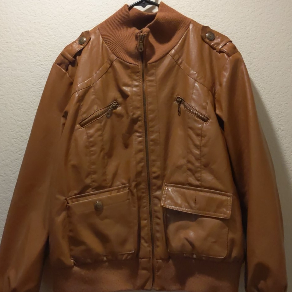 Brown Leather Jacket